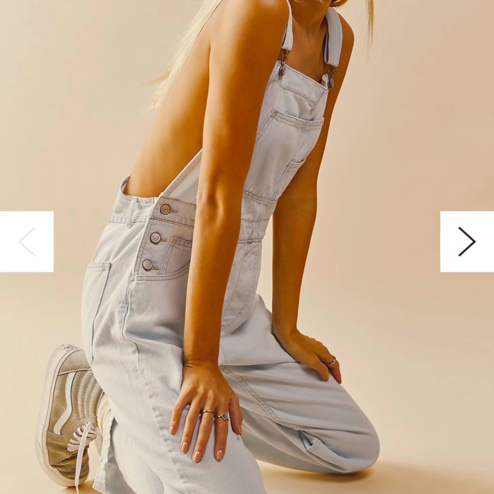 Free People - Ziggy denim overalls - small